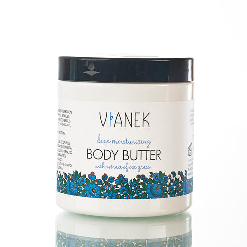 Deeply moisturizing body butter for dry skin, Vianek Brand