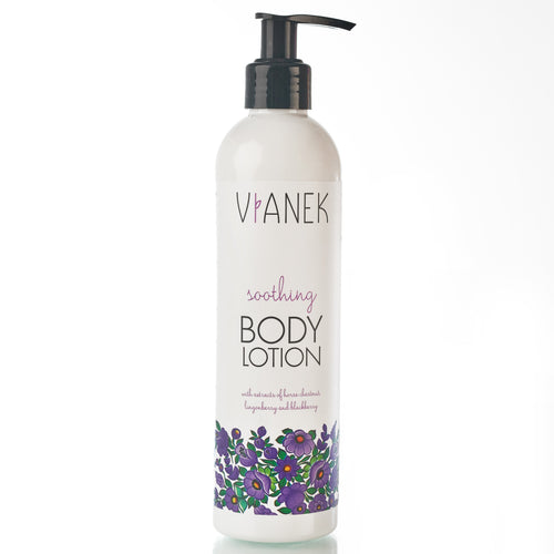 Soothing body lotion for redness and irritation, Vianek brand